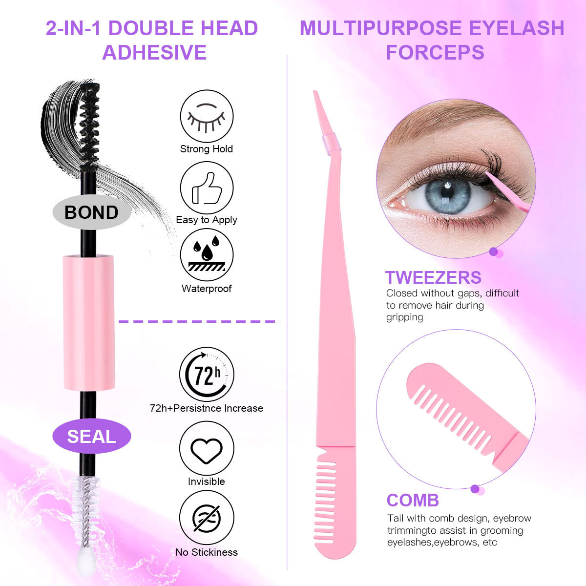 Eyelash Cluster Kit 150pcs