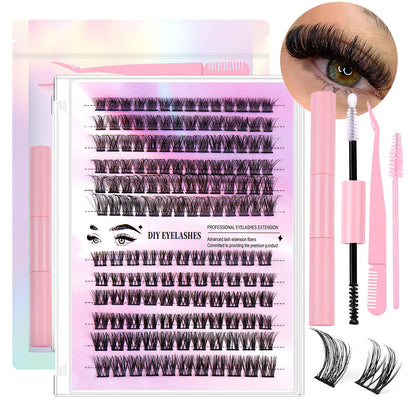 Eyelash Cluster Kit 150pcs